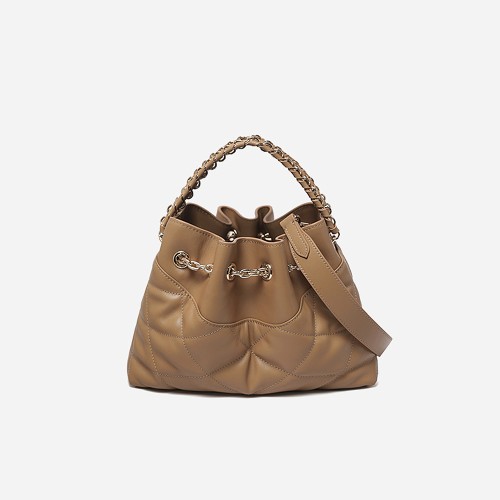 re nylon and saffiano leather shoulder bag